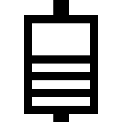 The Up Filer, vertical filing rack stores & organizes large scale plans & drawings. Fits letter, legal & oversized files. Made of wood & nickel-plated steel with 10 slots or pockets.